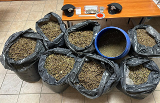 Pescara, 28enne arrestato per spaccio e violazione della sorveglianza speciale: trovati 87 kg di marijuana