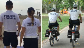 Montesilvano, agenti in bici sul lungomare per contrastare il commercio abusivo e i furti in spiaggia