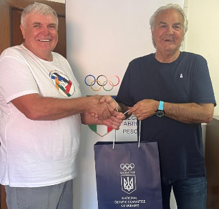 Il CONI Abruzzo Accoglie il Delegato Olimpico Ucraino