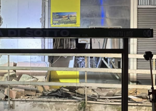Bancomat delle Poste fatto saltare con la "marmotta"