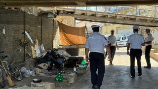 Pescara, operazione in via Orazio: bonificata l’area sotto il ponte di ferro